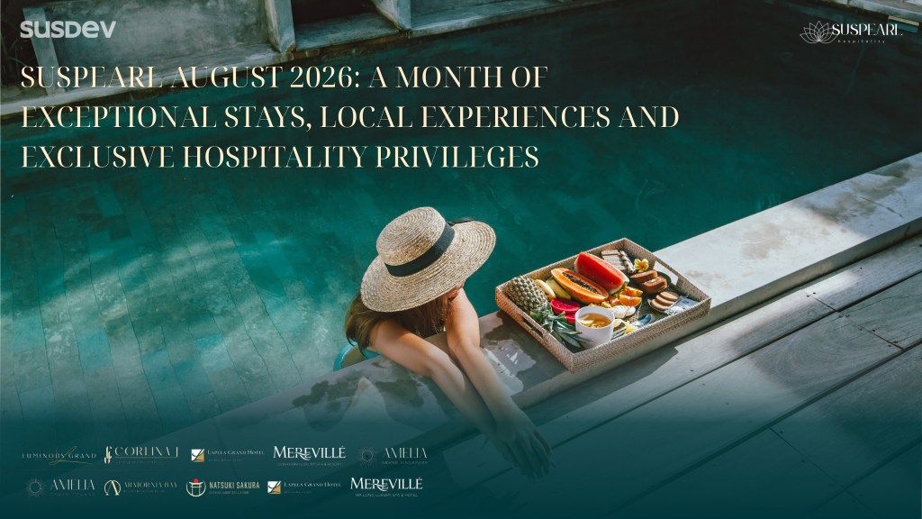 Suspearl Summer Escape 2026: Susdev Group launches a month-long hospitality experience across its hotel&nbsp;network